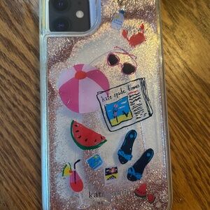 Kate Spade New York Pool Party Liquid Glitter IPhone 11 Case
